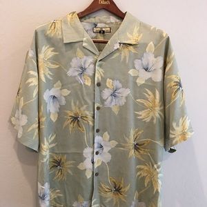 Men’s Tommy Bahama silk Hawaiian print size XXL